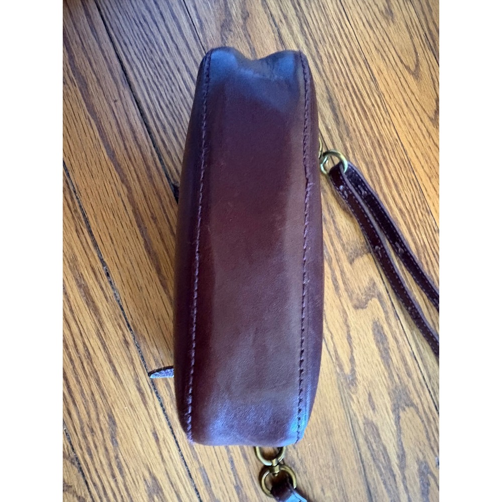 Madewell The Box Leather Carabiner Mini Crossbody Bag Espresso Bean OS - Picture 5 of 10